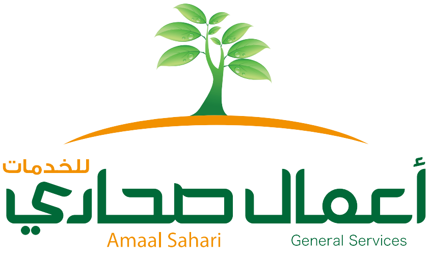 شعار الشركة اعمال صحاري للمقاولات